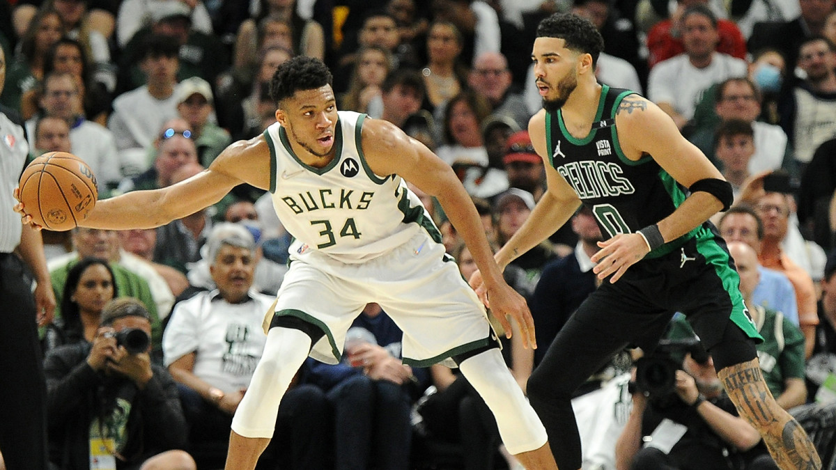 Giannis and Jayson Tatum